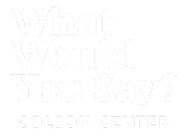 What Would you Say Logo